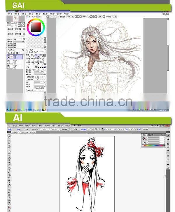 Ugee M708 2048 level 10 inches pen and touch graphic tablet