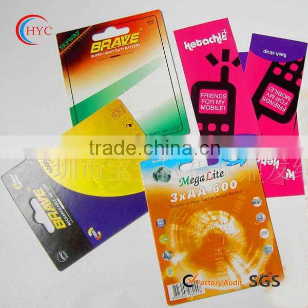 2015 zhongshan China wholesale paper printed cards