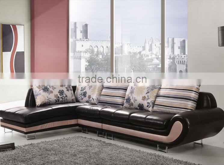 2015 NEW design tufted leather sofa