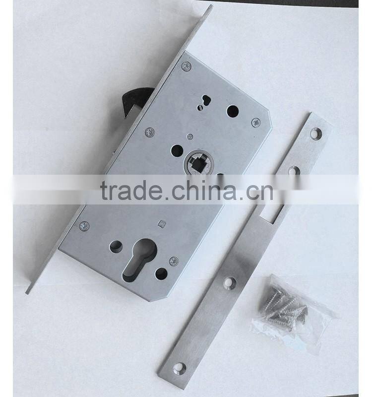 High security standard sliding door mortise lock body