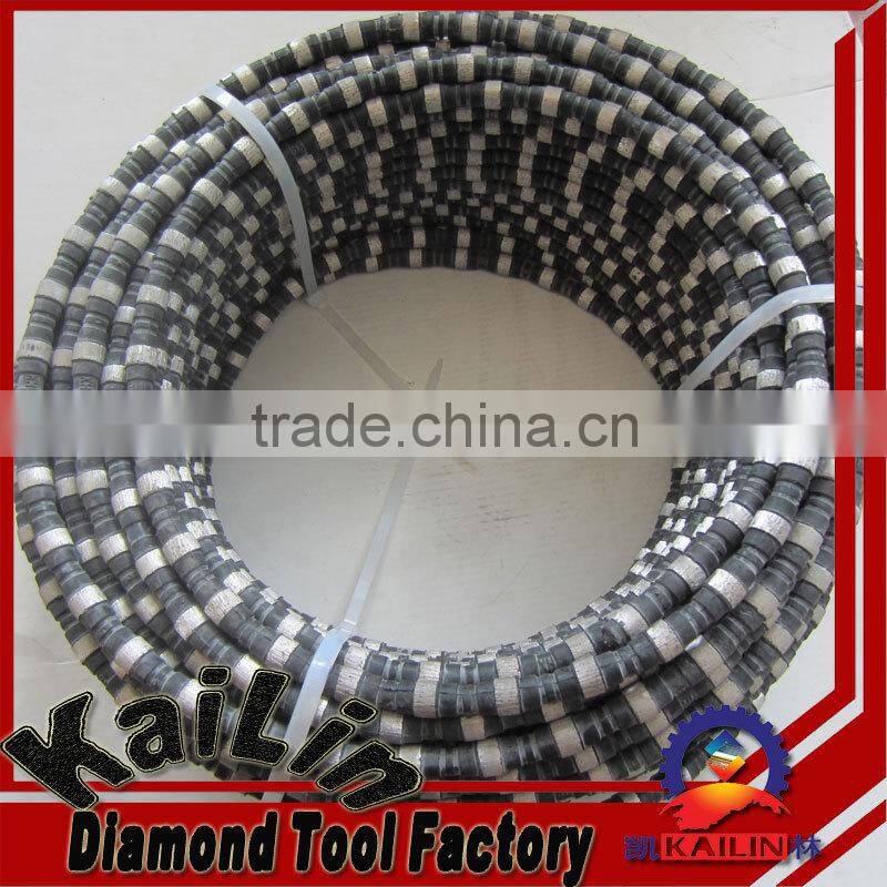 Diamond wire for stone diamond cutting wire saw for granite stone quarry wire saw