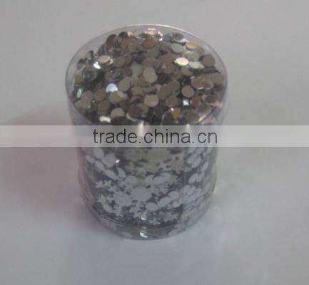HOT SALE Gold / Red Metallic PET Christmas Decorative Star Table Confetti