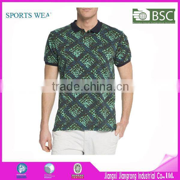 Fashion cheap custom men's multi-color t shirt with contrast collar and cuff with embroidered logo blank polo shirt for men