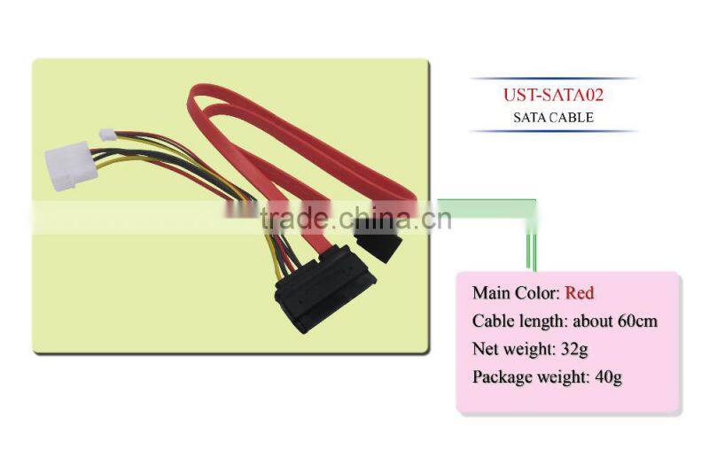 wholesale High quality super speed 29pin/7pin/4pin sata cable