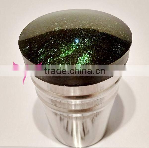 Black/green star design alloy nail art stamper,new nail stamper wholesale