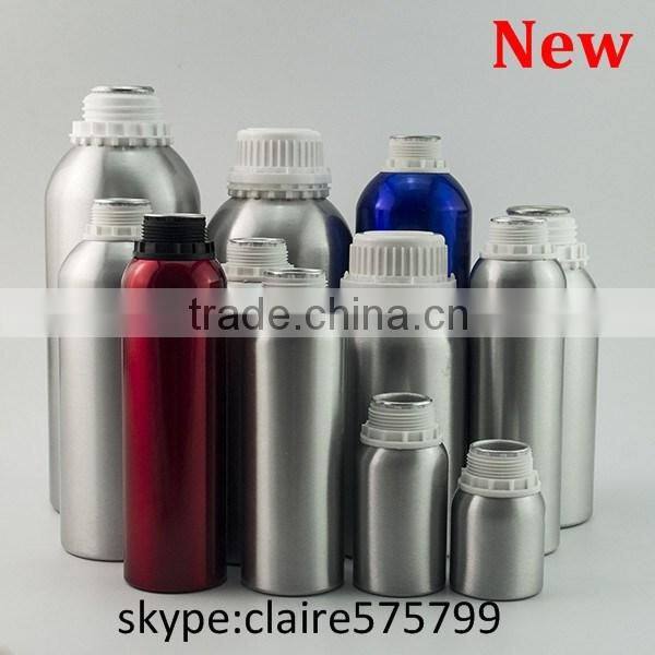 silver aluminum essential oil e liquid dropper bottles