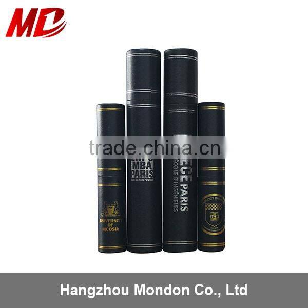 Gold Foil Stamped Colorful Diploma Tube