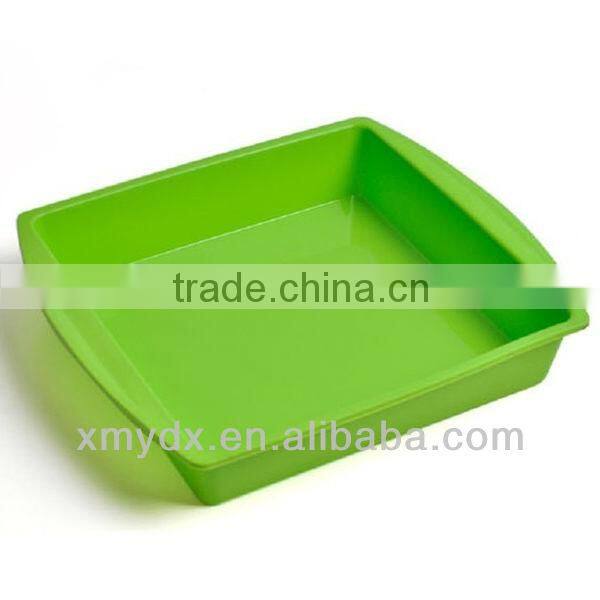 Baking mold,silicone tableware,9 inch square silicone cake mold,cake pan, silicone kitchenware