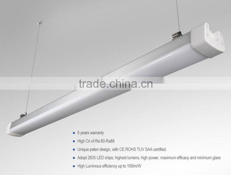 IP65 LED waterproof dust corrosion 50w emergency led tube light