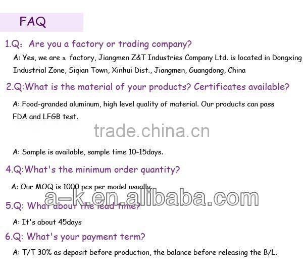 Nice looking 24cm pot Aluminum porcelain casserole