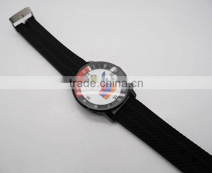 Promotion Japan movement silicone band analog quartz watches