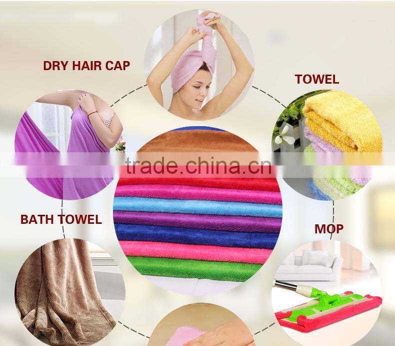 Single face super soft coral fleece fabric Mophead cloth or floor cleaning Chinese supplied