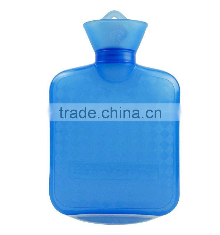 BS Standard green PVC Hot Water Bottle/Hot Water Bag High Quality 750ml