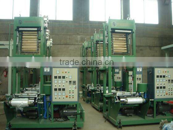 Mini type plastic film extruder