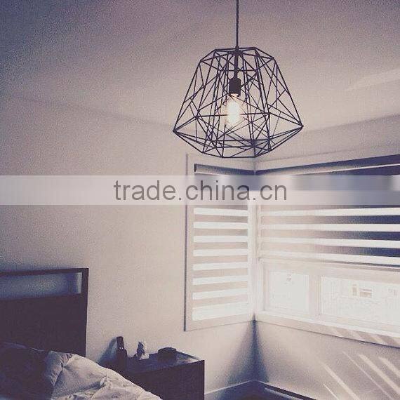 05.4 bowls glass chandelier crystal stones bird cage