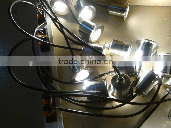 wholesale !!!led 12v/24v ip68 mini led underwater lighting