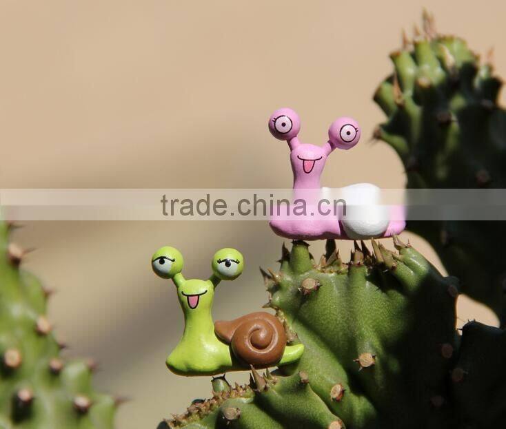 462697 Gifts & Crafts Resin Crafts Micro Landscape Resin Ornament Of Snail Decorations For Bonsai Plants