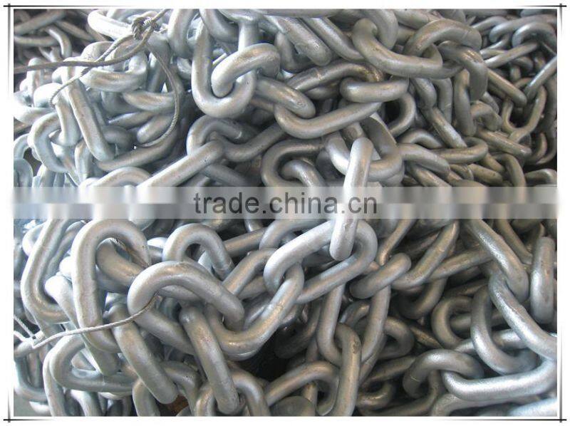 short steel link chain/medium link chain/long link chain