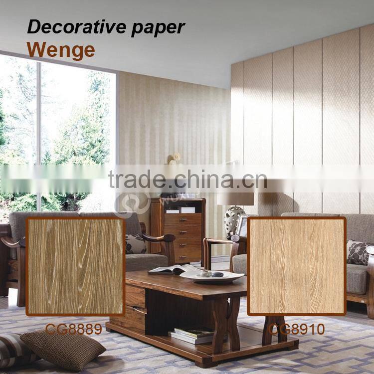 Impregnated Melamine decorative Paper for furniture board