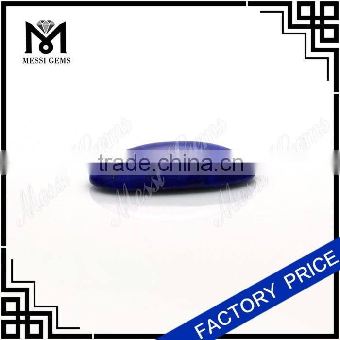 oval cabochon bead for jewelry natural precious Lapis lazuli