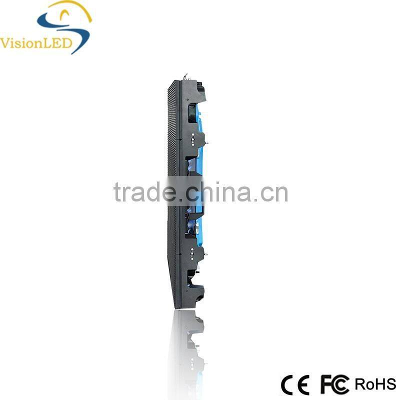 Outdoor P8 full color advertising rental LED display screen with die-casting aluminum cabinet