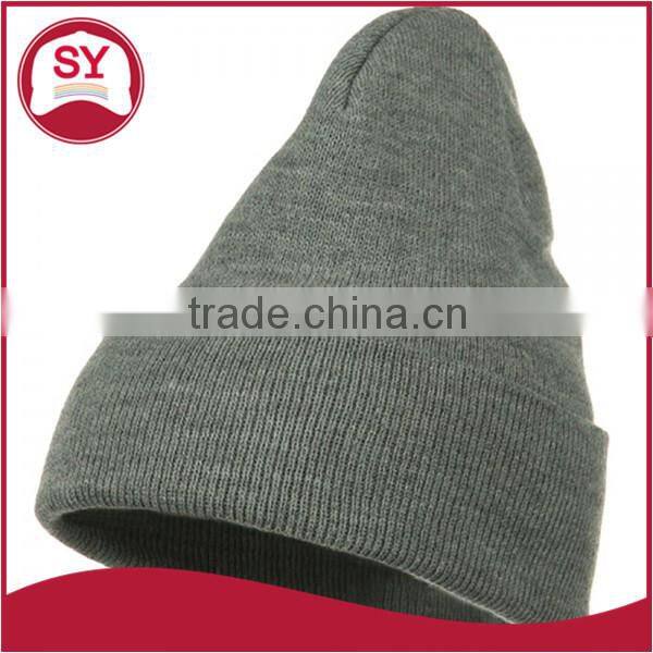 wholesale custom embroidered beanie with custom label