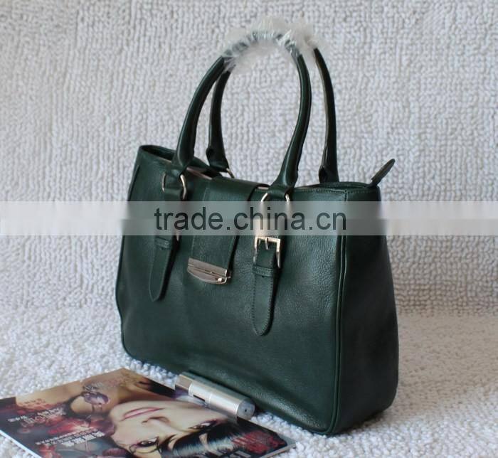 Custom Designer peacock Genuine Leather Women Travel Duffle Bag tote bag