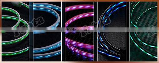 Custom Logo OEM Flowing EL USB Cable