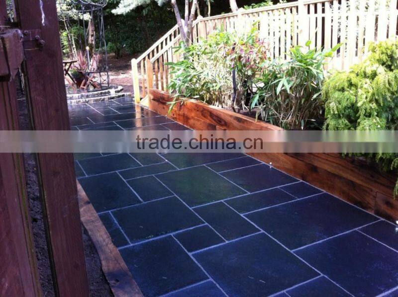 Exterior flooring China blue limestone steps
