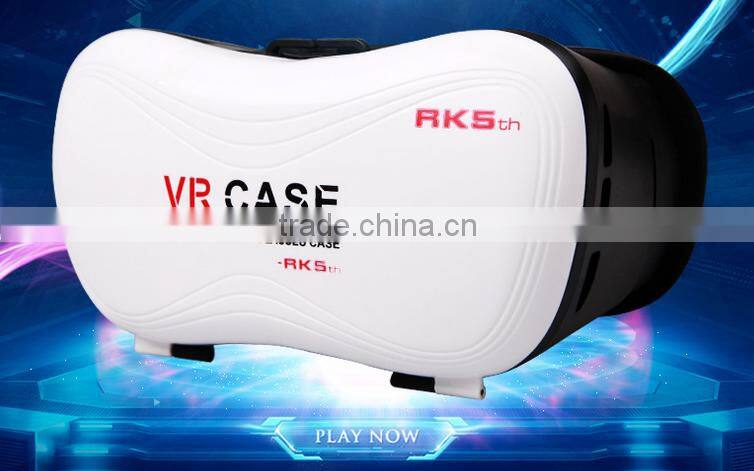 2016 Hot 3D Glasses Glasses VR BOX 2 virtual reality 3D Glasses for 4.5 - 6.0
