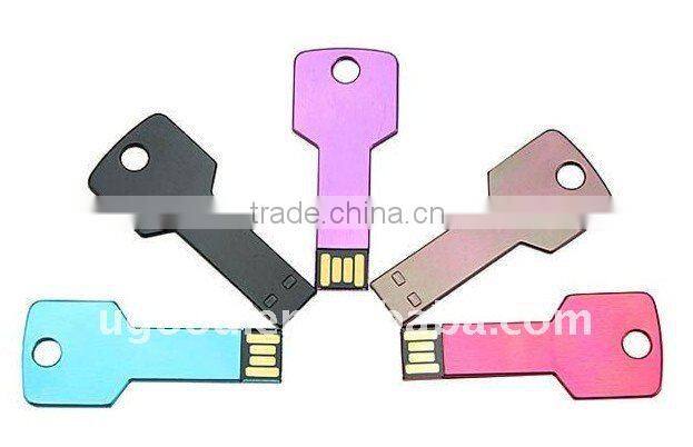Gift Metal Flash Disk in Key Shape