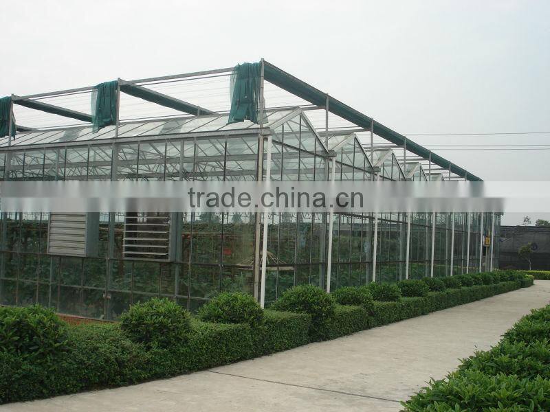multi span commercial glass greenhouse greenhouse