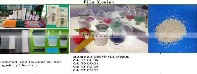 biodegradable corn starch plastic resin/granule