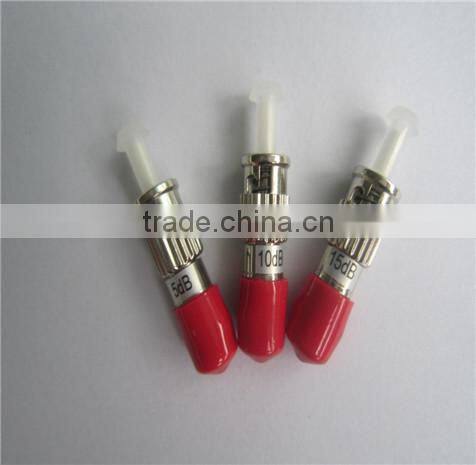 plug type st/upc fiber optical attenuator female to male