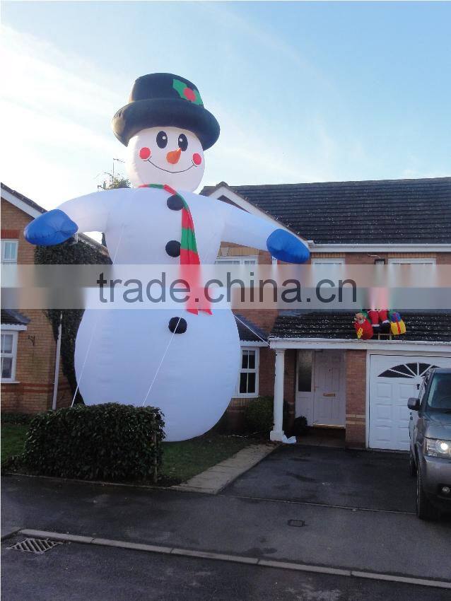Giant Christmas Decoration Inflatable Snowman/Giant Inflatable Snowman For Outdoor Decoration