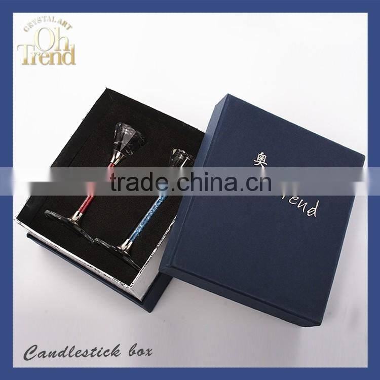 Wholesale rose gold glass votive candle holders/ candle glass holders/ stick candle