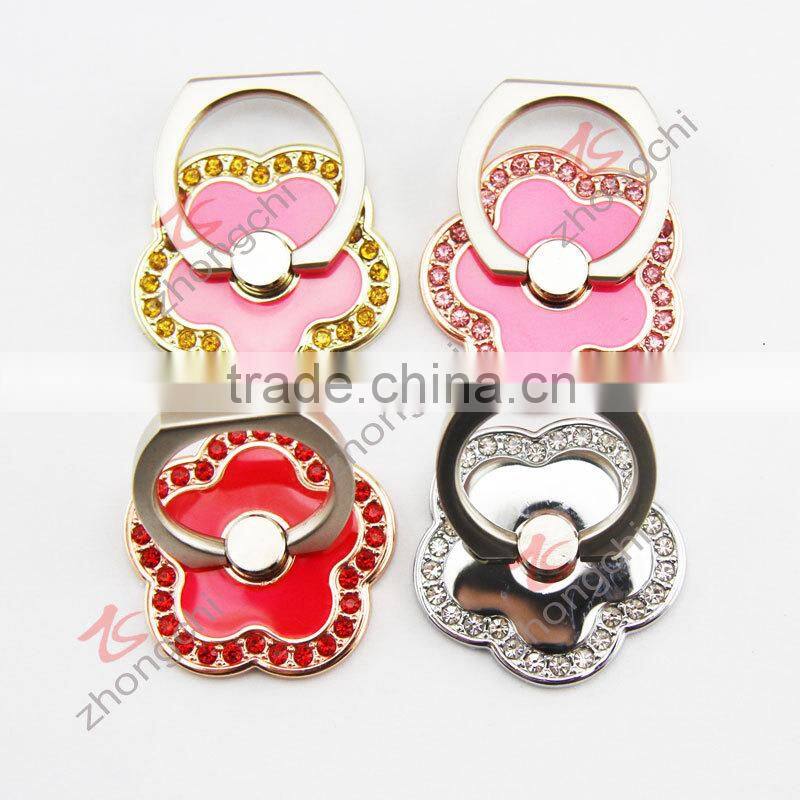 Metal 360 Degree funny rotation cell phone holder