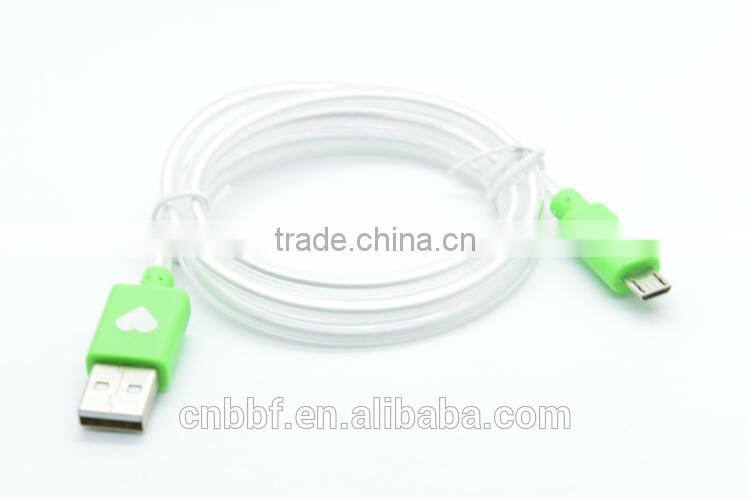 Glow charging cable for apple apple ipad cables