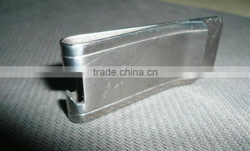 non-magnetic Titanium metal unique Money Clip