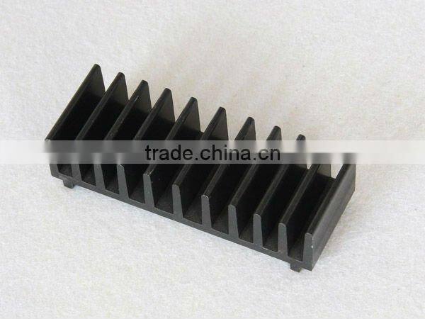 Weifang black anodization aluminum heat sink