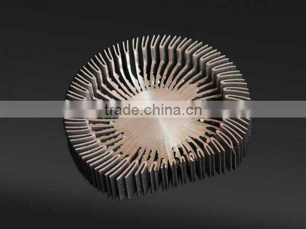 Aluminum round heat sink