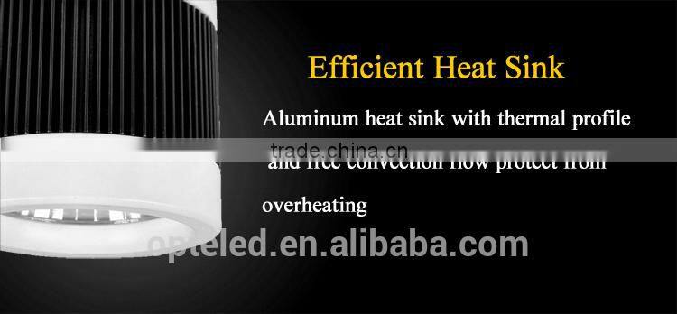 Round surface-mounted led down light fixtures