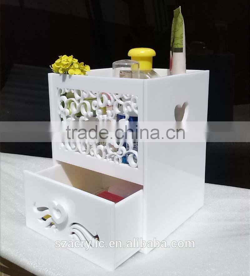 acrylic 2016 makeup organizer box