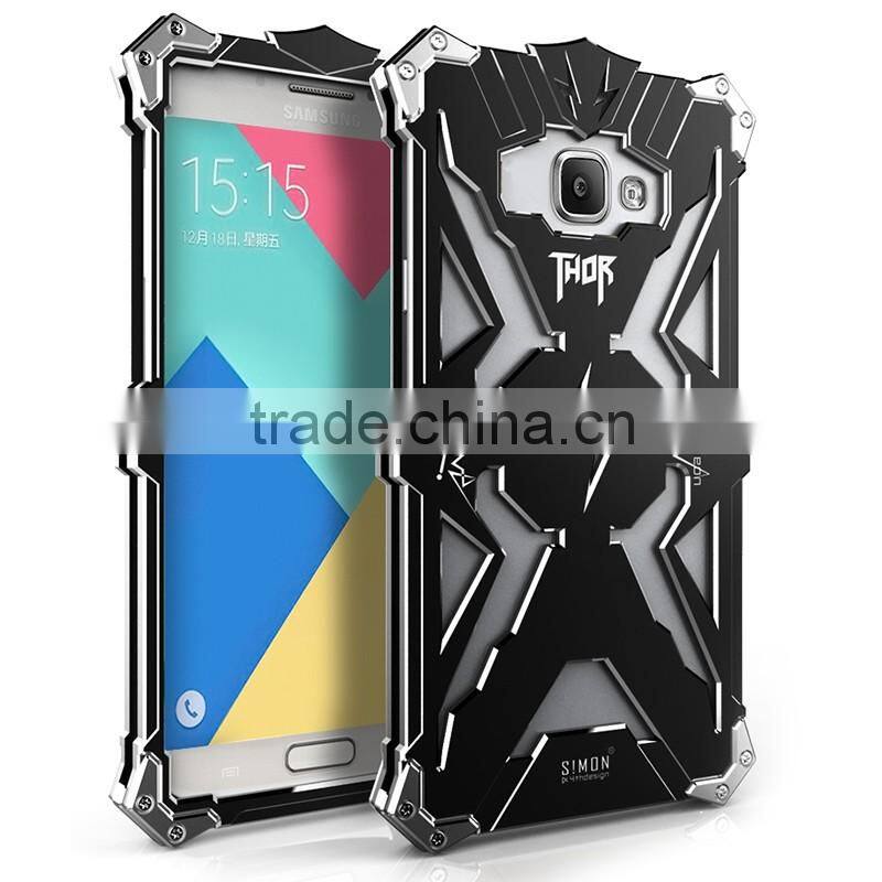 2016 Newest fashionable Metal Case Aluminium Protective back cover phone case for Samsung A7 A7100