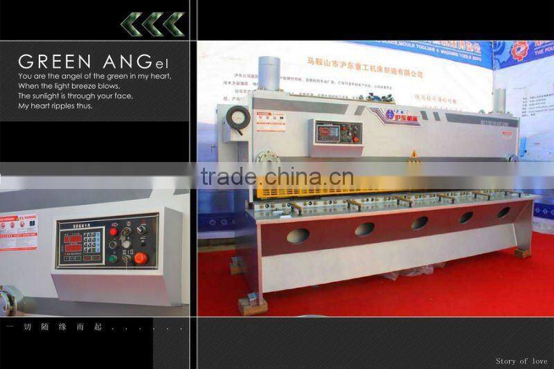 Hydraulic CNC Guillotine shearing machine6x3200