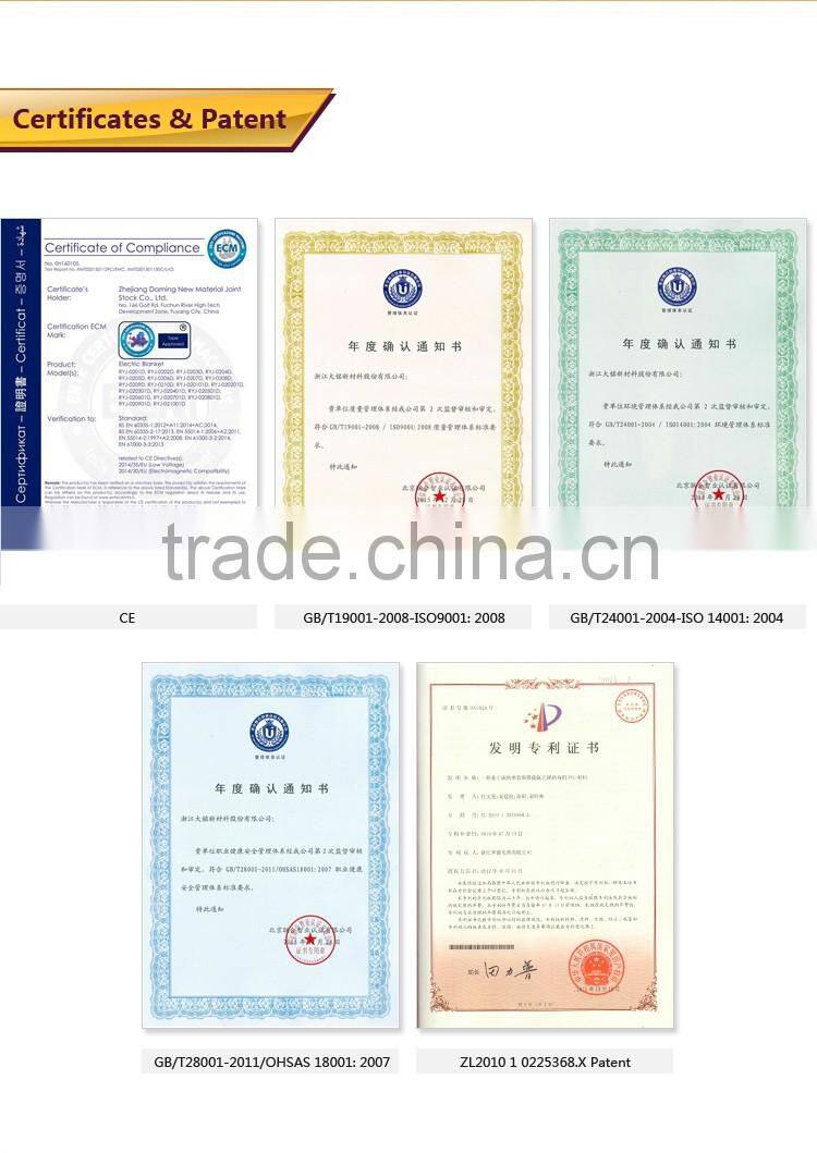 green light 20V DC Excellent healthcare wholesale electric warming blanket