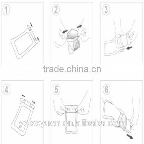 PVC waterproof mobile phone Mobile phone bag for mobile phone