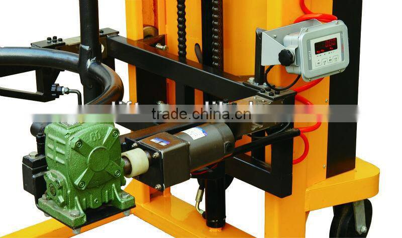 Drum Dispenser - Power Lifing and Tilting Drum Stacker (Two-Stage)