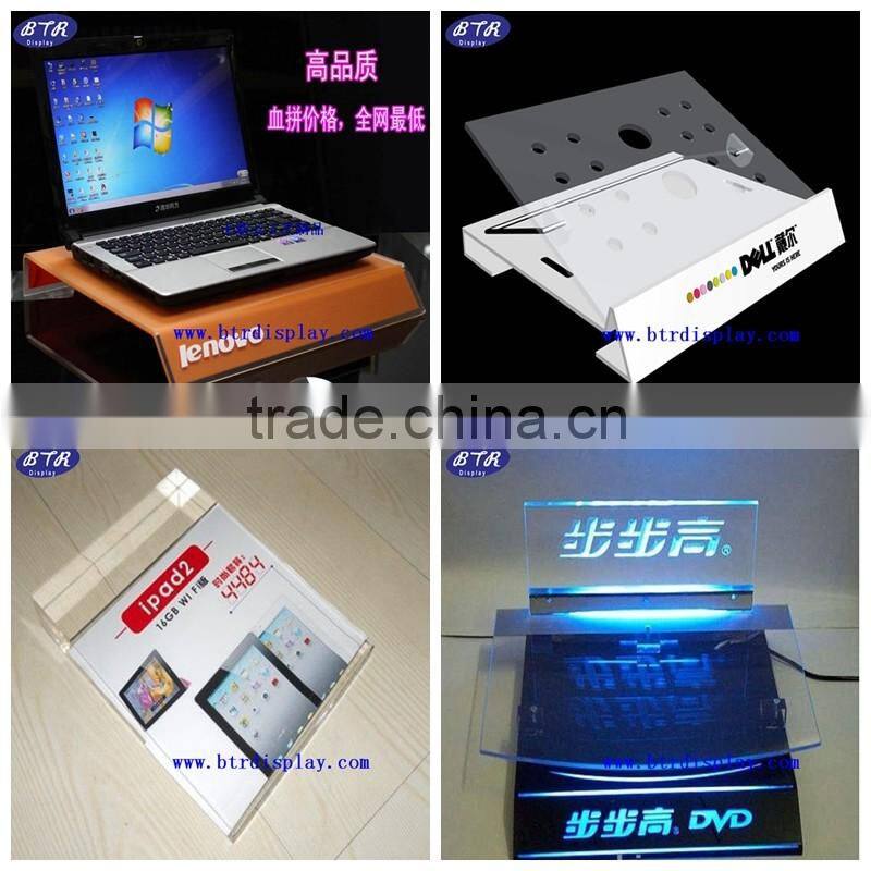 custom acrylic E-book display with logo