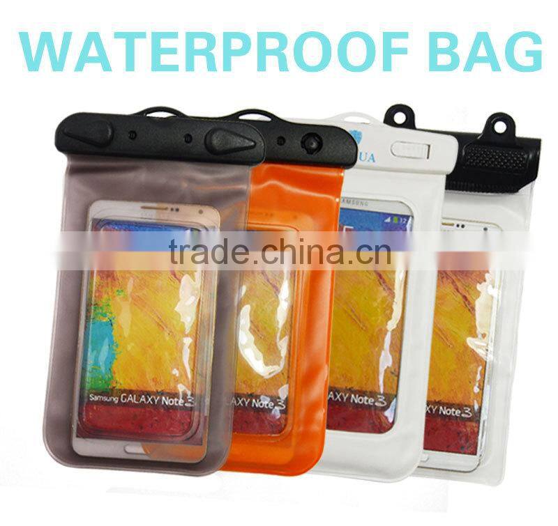 Camping and Hiking Mobile Phone Case for Water/Dust/Mud/Snow-Resistant, 100% Waterproof Dry Bag for Smart Phone